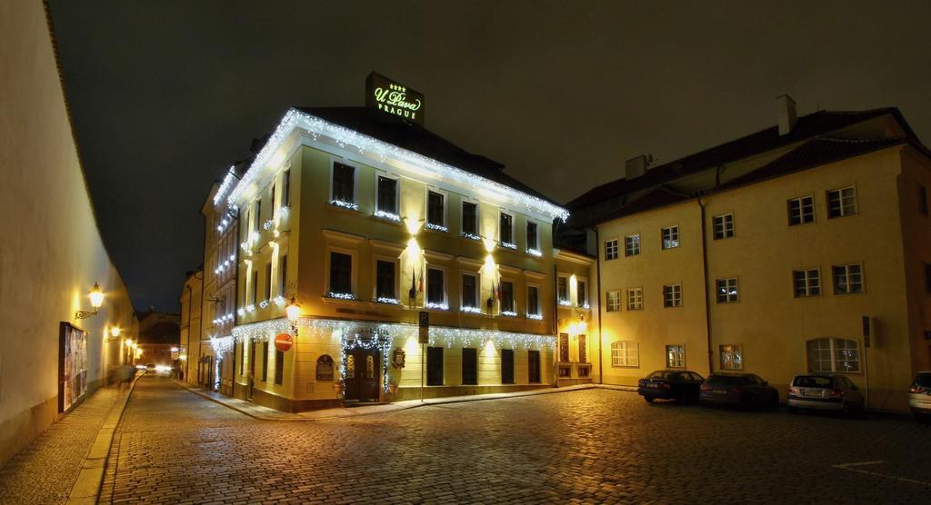 Hotel U Páva Praga Exterior foto