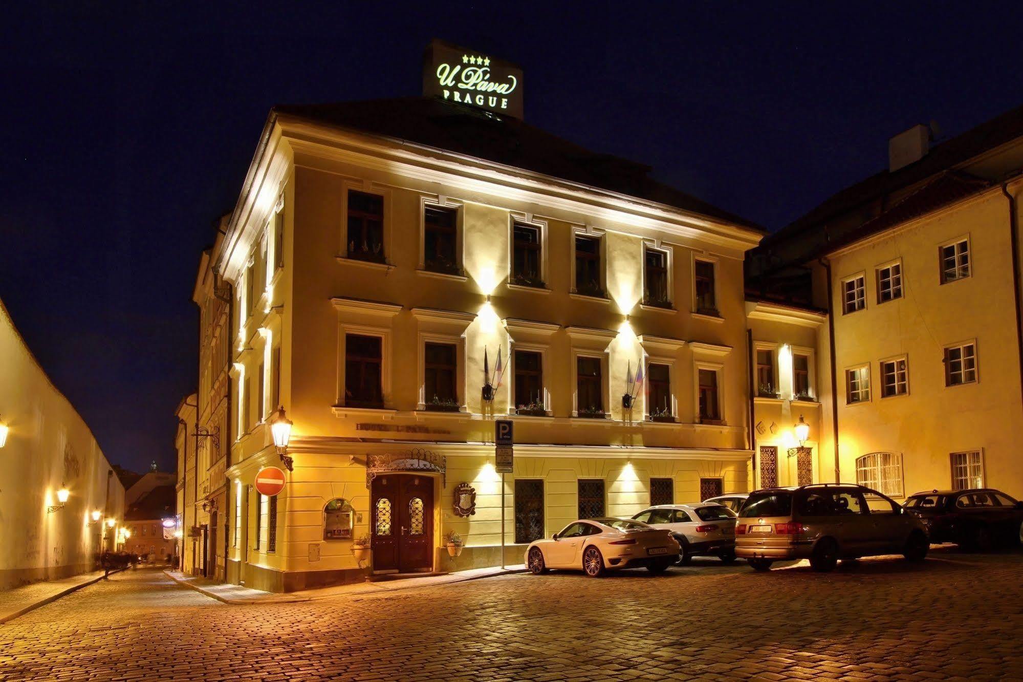 Hotel U Páva Praga Exterior foto