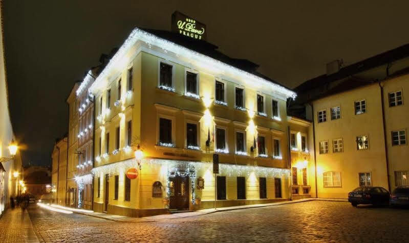 Hotel U Páva Praga Exterior foto